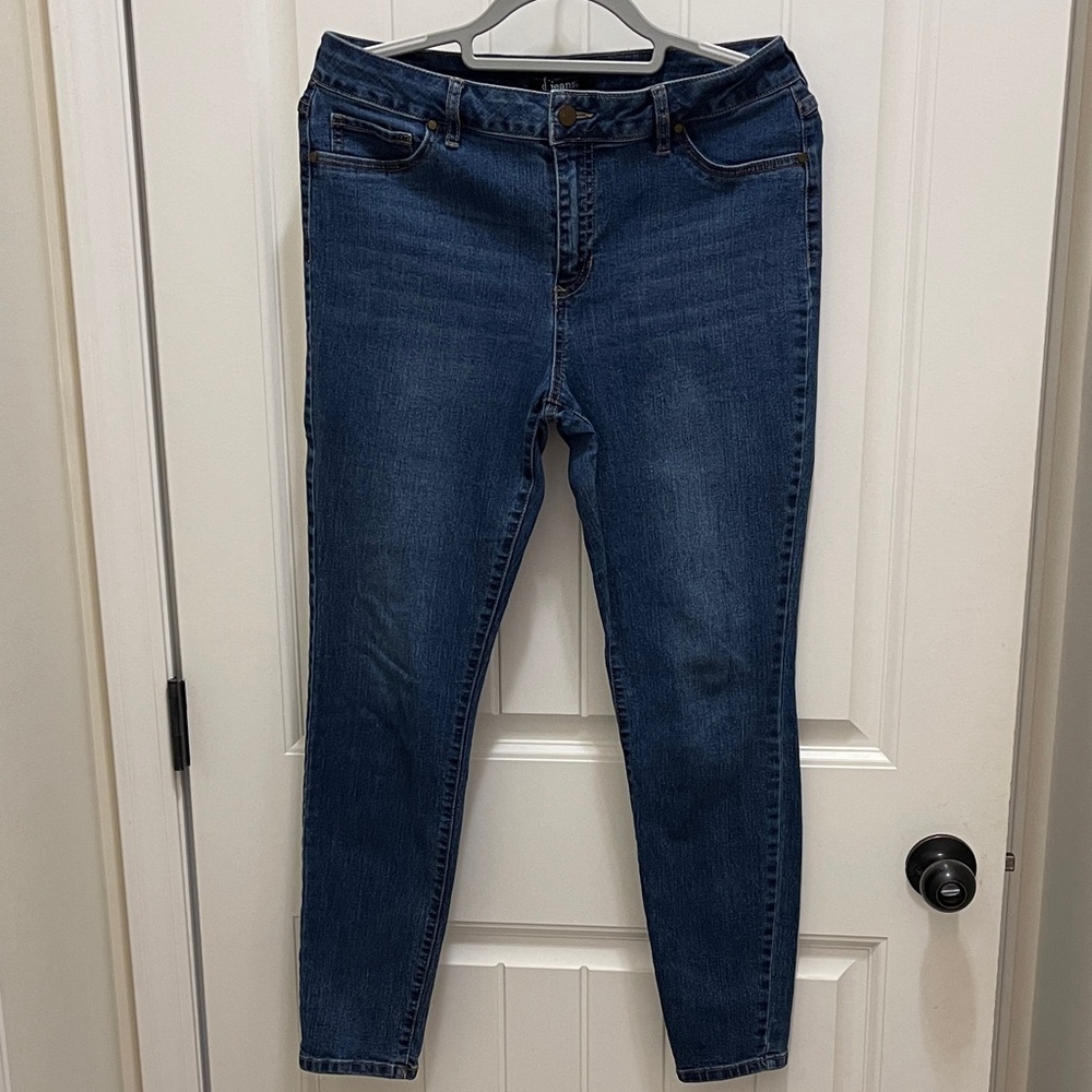 d. jeans Women's Dark Blue Skinny Jeans
